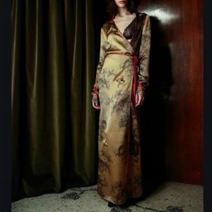 The Attico Wrap Robe